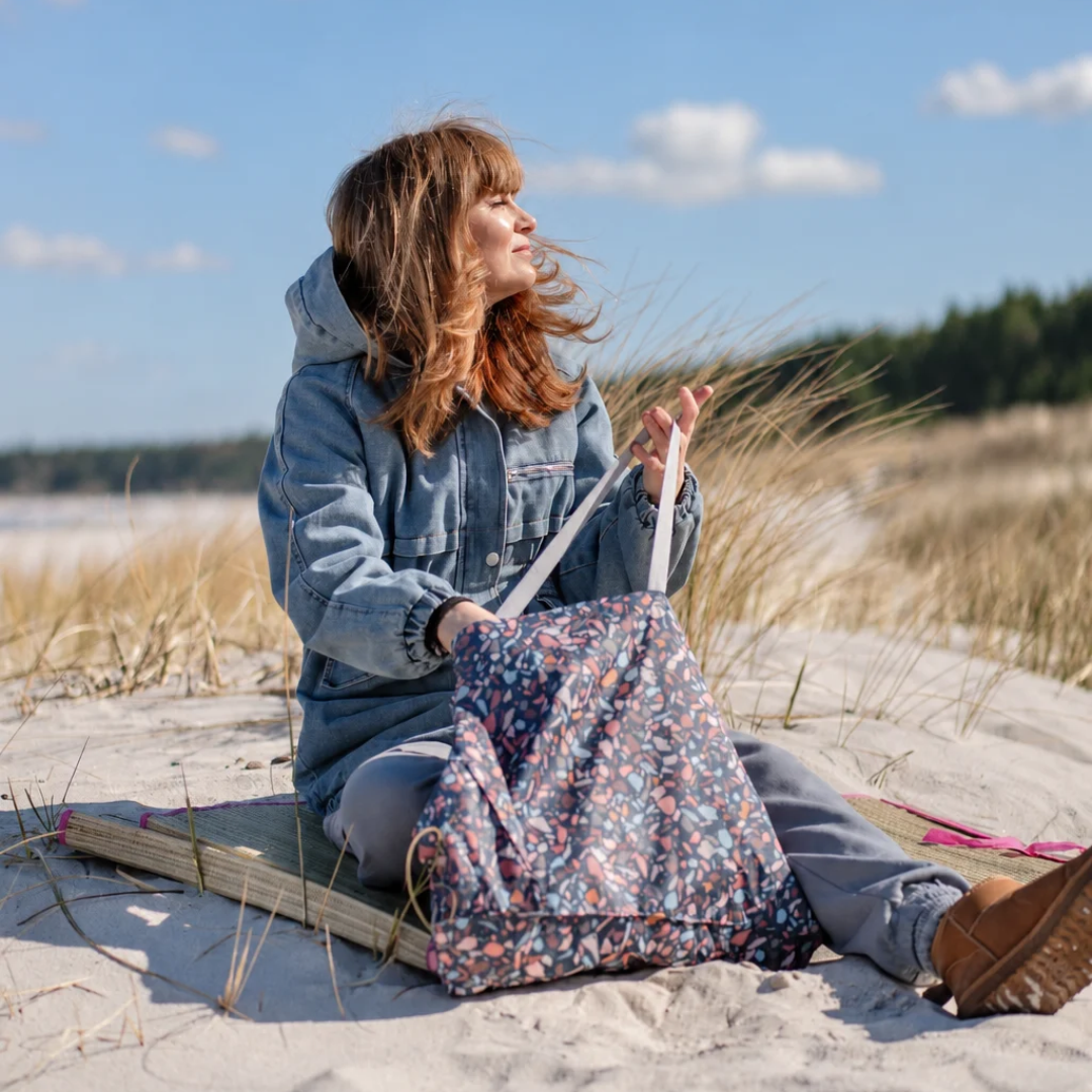 Torba na plażę, torba na zakupu - shopperka