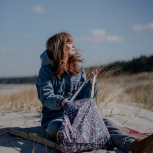 Torba na plażę, torba na zakupu - shopperka